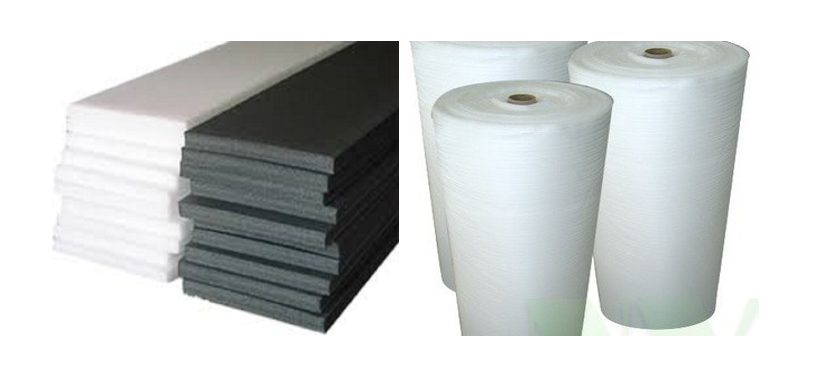 EPE Foam Sheets and EPE Foam Rolls